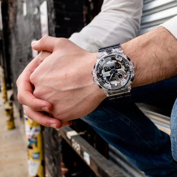 Casio G-Shock Ga-700sk-1adr Sporty Gray Style - Men's Rugged Timepiece by i-watch