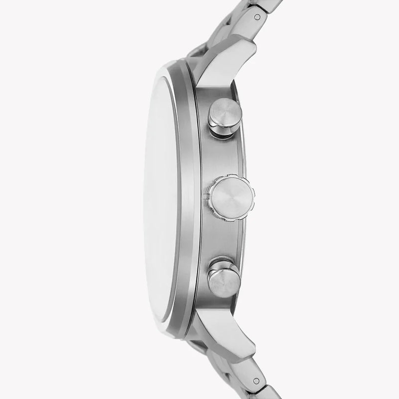 Fossil Men's Silver Watch, Blue Dial | Bq2846 by i-watch