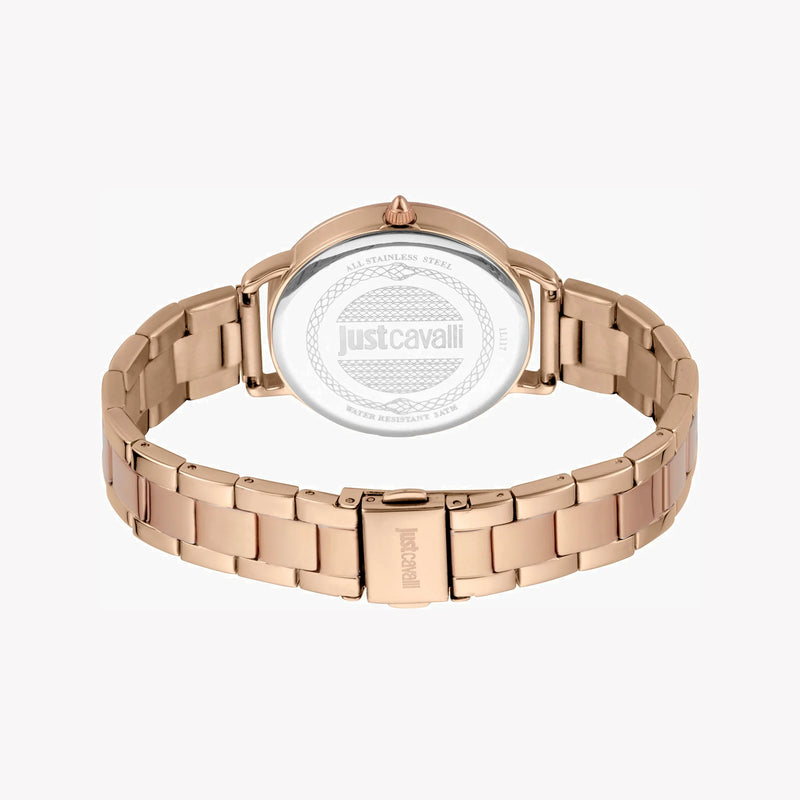 Just Cavalli Women's Rose Gold Watch, Round Case | Jc1l117m0075 by i-watch