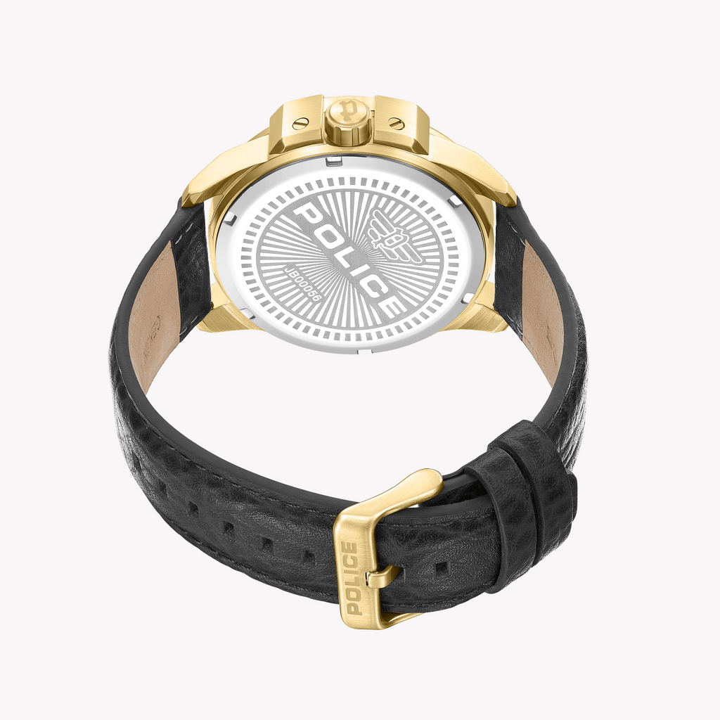 POLICE PEWJB0005604 - ELEGANT GOLD & BLACK MEN'S WATCH - TIMELESS RUGGED SOPHISTICATION-i-Watch-3