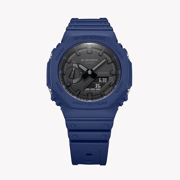G-Shock Men's Purple & Blue Watch, Resin | Ga-2100-2adr by i-watch