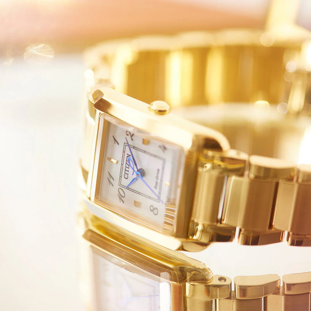 Citizen Ew5602-81d - Luxe Gold Elegance - VerSatile Women’s Watch With White Dial & Precision Movement by i-watch