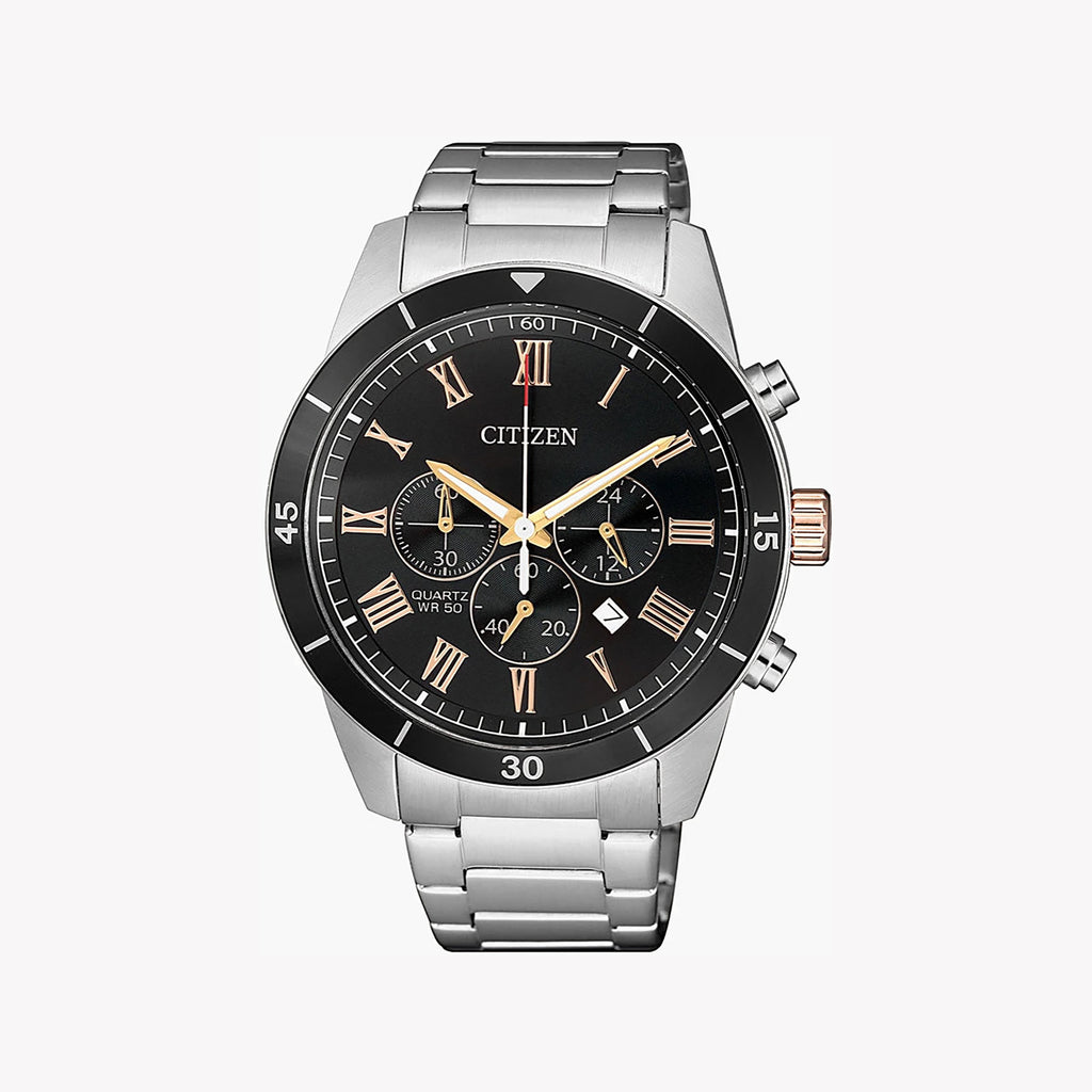 CITIZEN AN8168-51H BOLD PERFORMANCE - STYLISH MEN'S WATCH WITH CHRONOGRAPH & WATER RESISTANCE