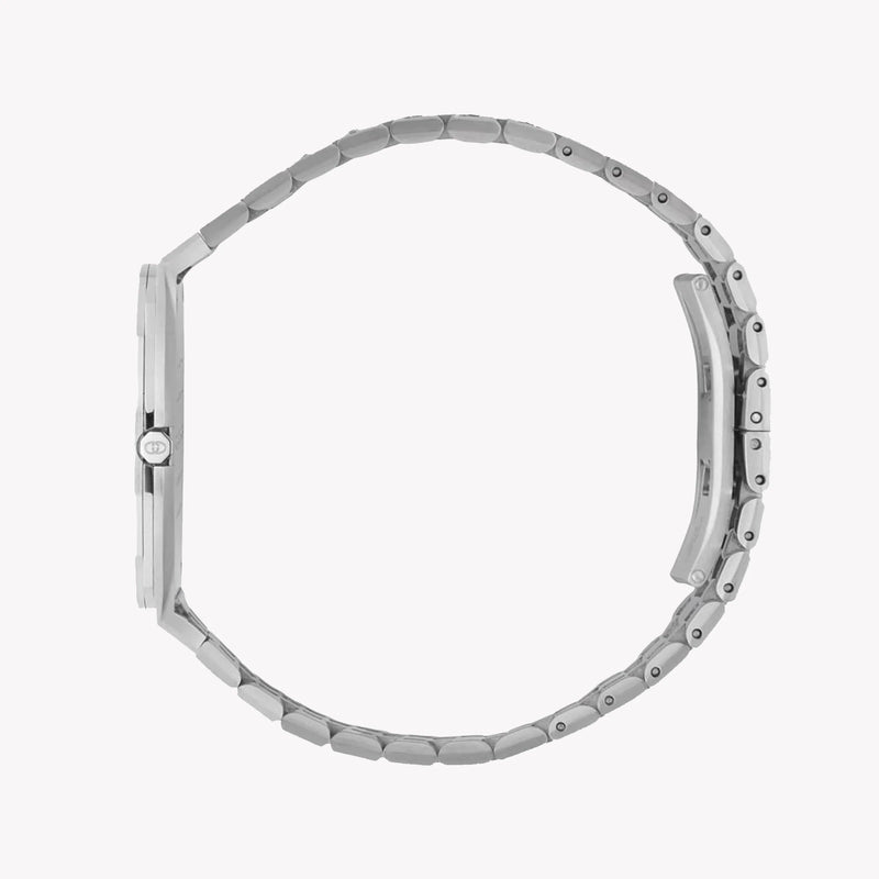 Gucci Women's Silver Stainless Steel Watch, Silver Dial | Ya163407 by i-watch