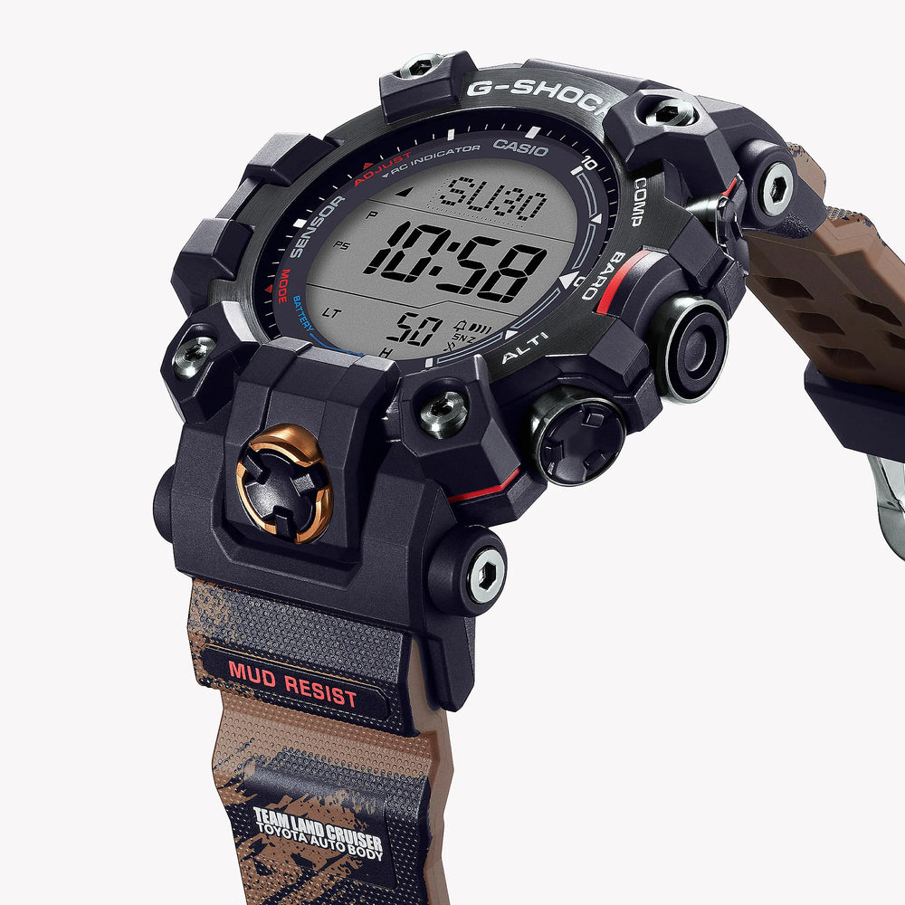 Casio Men's Black Resin Watch, Digital Display | Gw-9500tlc-1er by i-watch