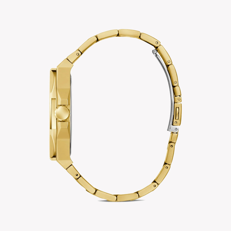 Guess Men's Gold Stainless Steel, Green Dial | Gw0849g2 by i-watch