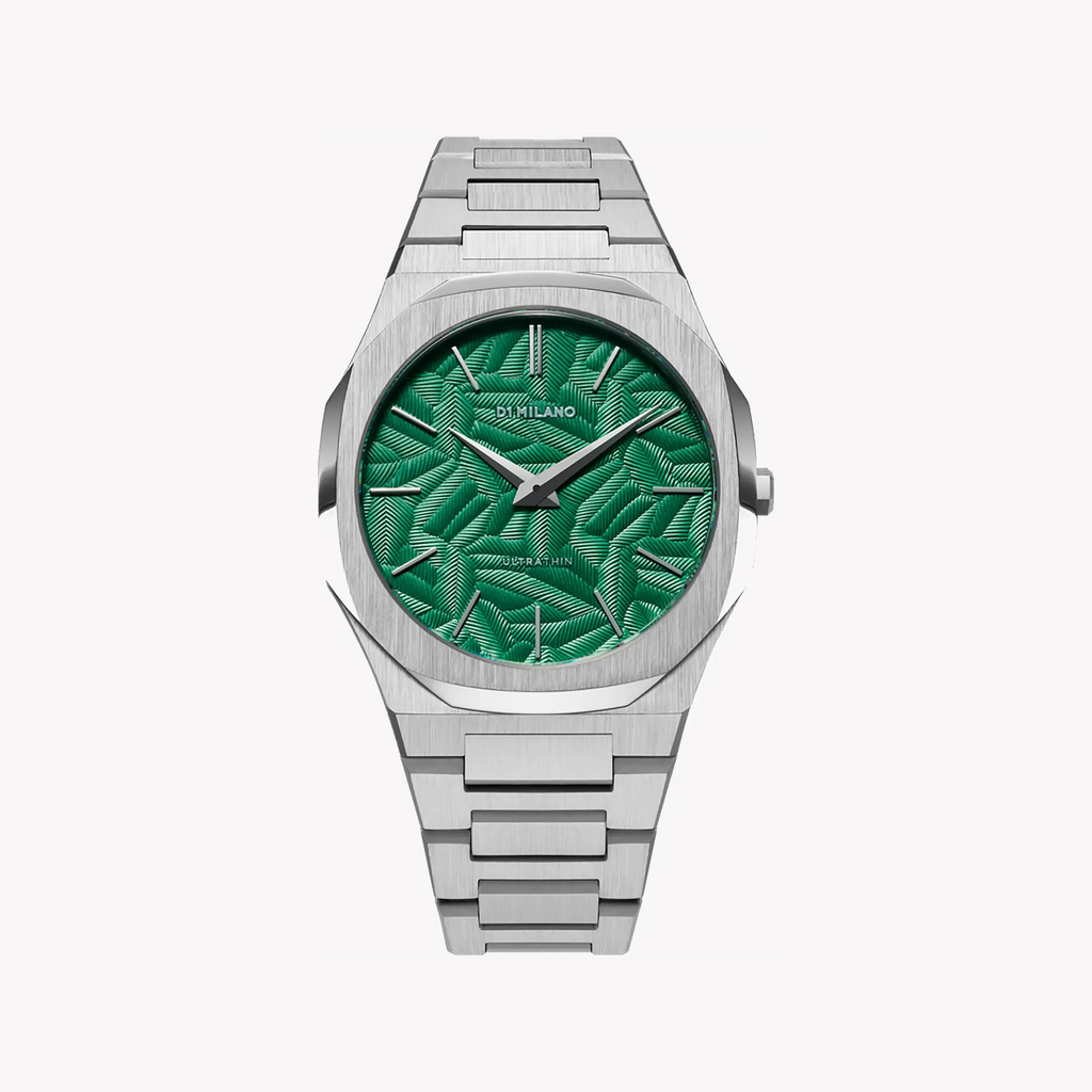D1 MILANO D1-UTBJ34 Men's Watch - Green Dial, Stainless Steel-i-Watch