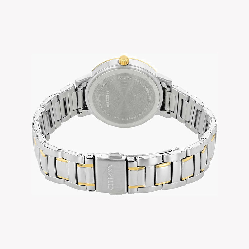 Citizen El3044-54a - Chic Elegance Timepiece With Multi-Colored Dial & Gold-Bracelet by i-watch
