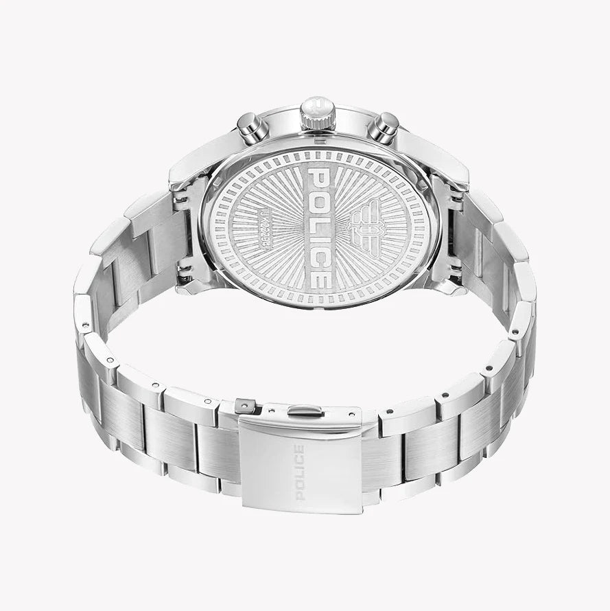 Police Men's Silver Watch, Blue Dial | Pewjk2229405 by i-watch