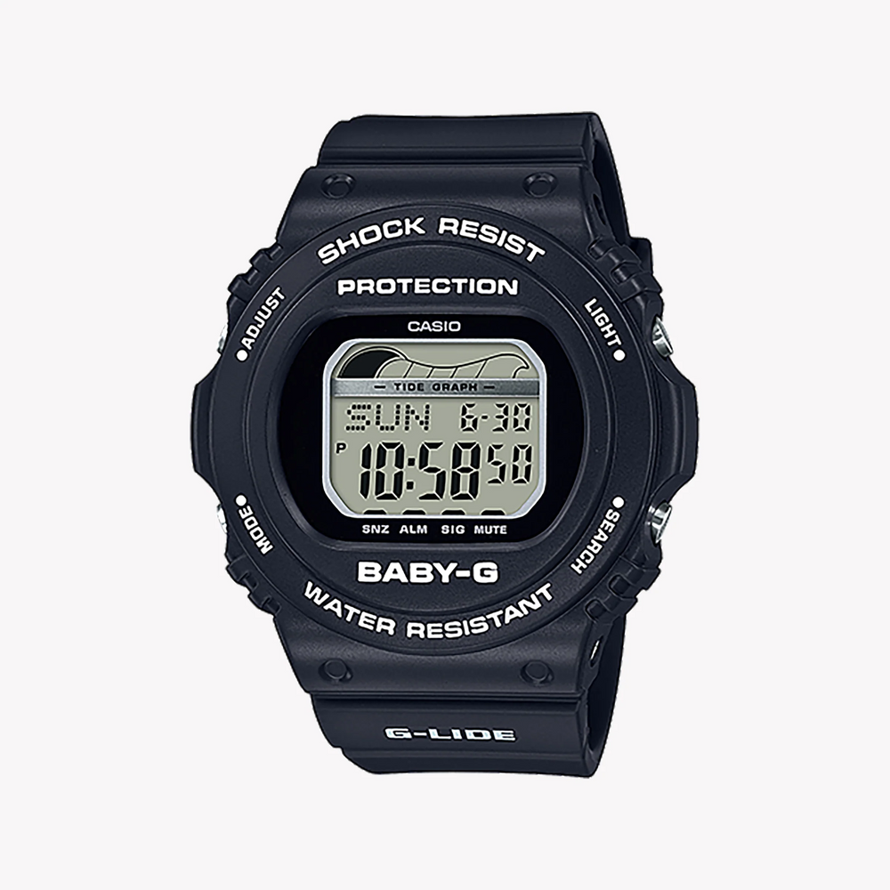 Casio Baby-G Blx-570-1dr - Bold Adventurer Unisex Watch With Black Resin Band & Digital Dial by i-watch