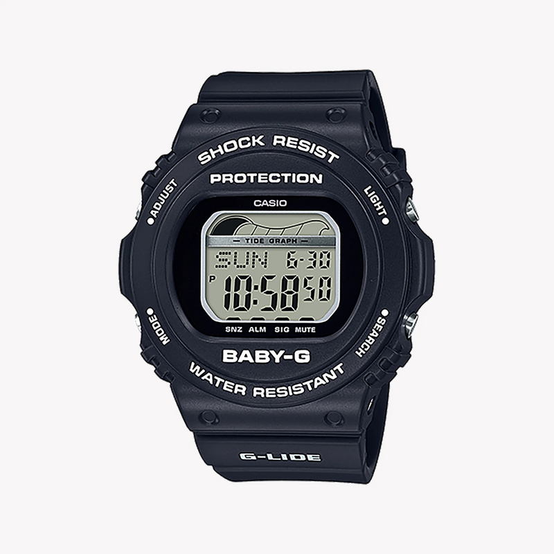Casio Baby-G Blx-570-1dr - Bold Adventurer Unisex Watch With Black Resin Band & Digital Dial by i-watch