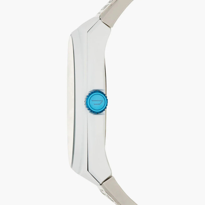 Diesel Men's White Silicone Watch, Stainless Steel Case | Dz1884 by i-watch