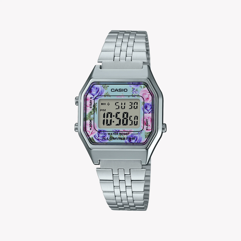 CASIO LA-680WA-2CDF CHIC VERSATILITY - STYLISH DIGITAL WATCH FOR ACTIVE WOMEN