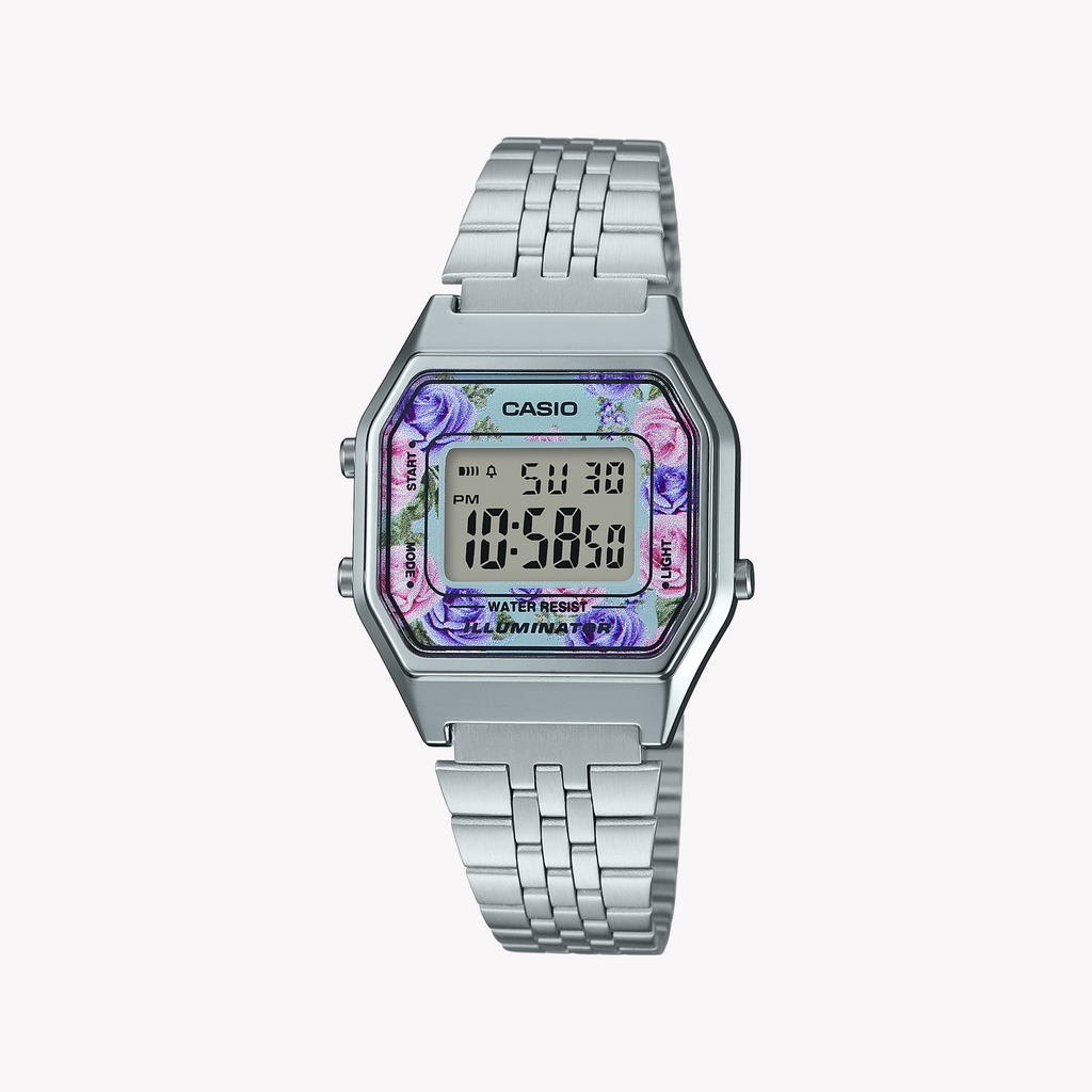 CASIO LA-680WA-2CDF CHIC VERSATILITY - STYLISH DIGITAL WATCH FOR ACTIVE WOMEN