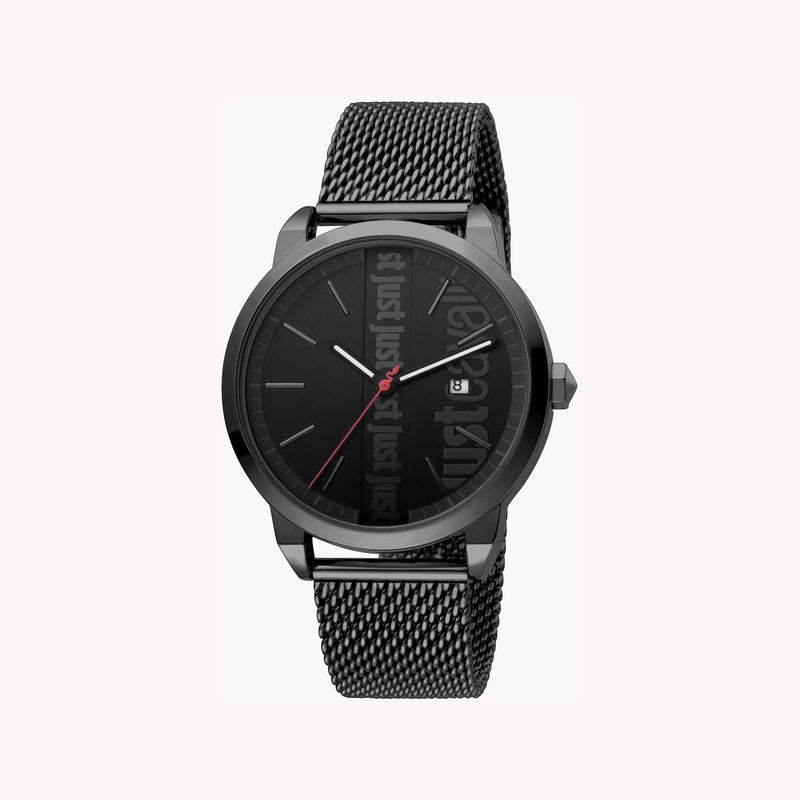 Just Cavalli Men's Black Stainless Steel Watch, Black Dial | Jc1g141m0085 by i-watch