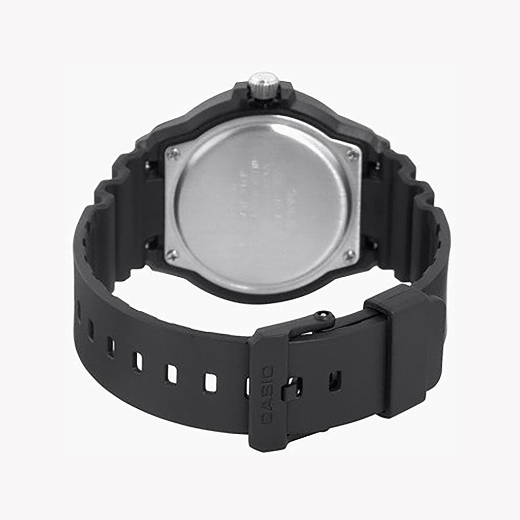 CASIO MRW-200H-1EVDF SPORTY ELEGANCE - MEN'S BLACK RESIN WATCH FOR ACTIVE LIFESTYLES-i-Watch-2