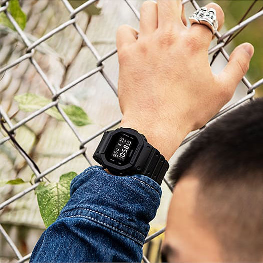 CASIO G-SHOCK DW-5600BB-1ER UNSTOPPABLE SPIRIT - RUGGEDLY REFINED MEN'S TIMEPIECE-i-Watch-6