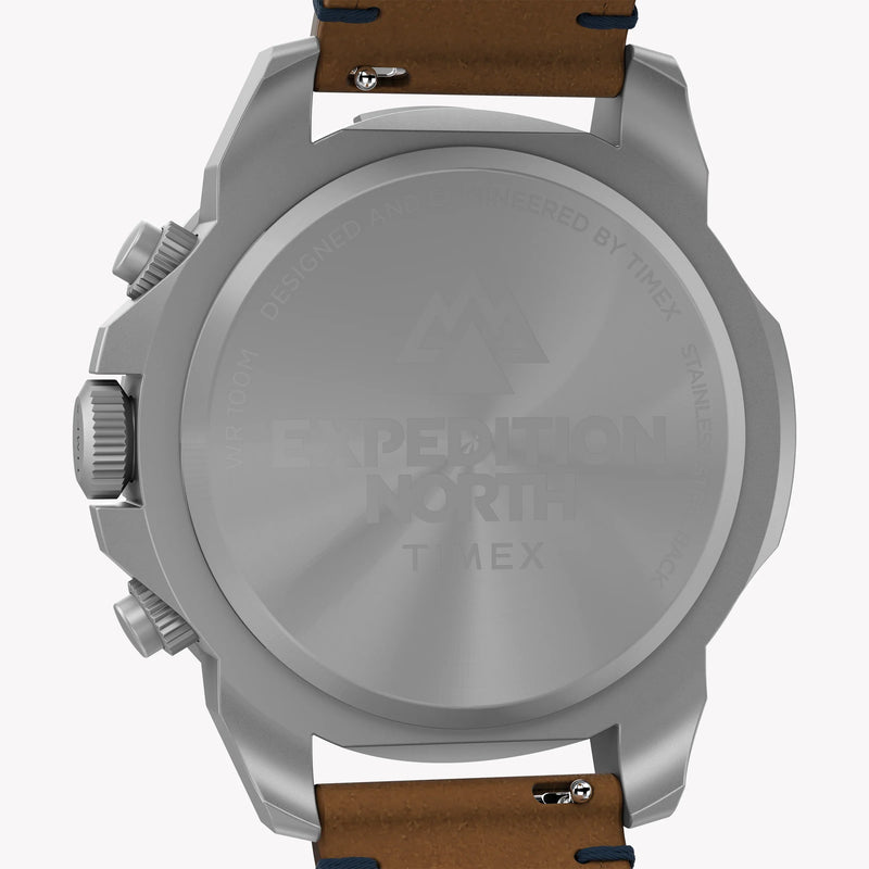 Timex Men's Eco-Friendly Tan Leather Watch, Silver Case | Tw2u20200 by i-watch