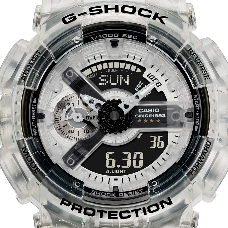 Casio Unisex White Resin Watch, Digital Display | Ga-114rx-7a by i-watch