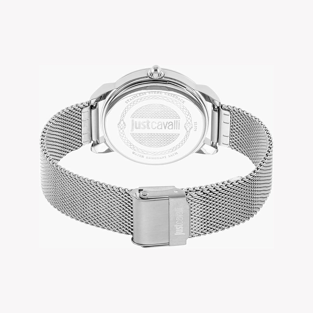JUST CAVALLI Women's Watch with Silver Metal Case and Silver Stainless Steel Band-i-Watch-3
