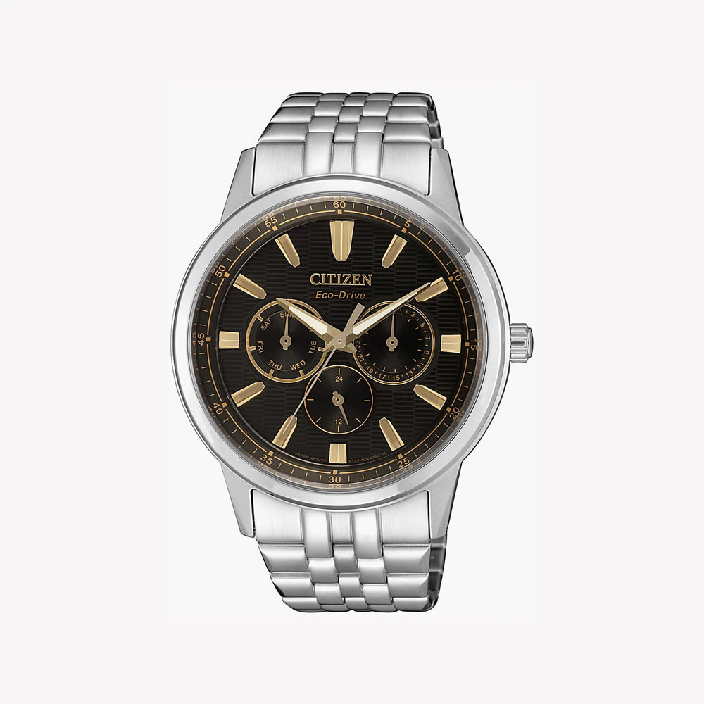 Citizen Eco-Drive Bu2071-87e - Modern Stainless Steel Timepiece For Active Men by i-watch
