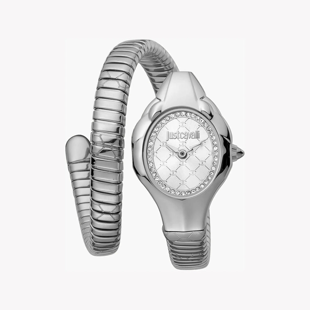 Just Cavalli Women's Silver Watch, Silver Dial | Jc1l186m0015 by i-watch