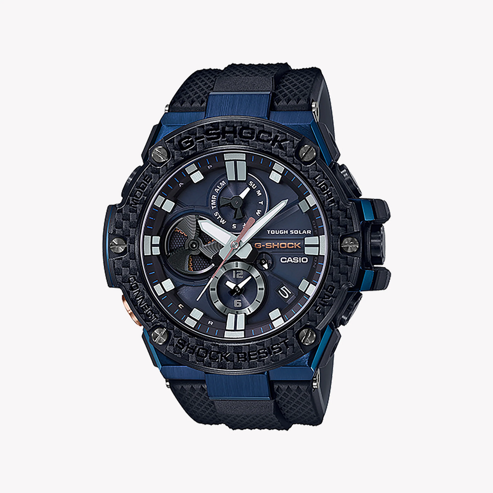 Casio G-Shock Gst-B100xb-2adr - Adventurous Spirit Series Men's Watch With Bold Blue & Black Design by i-watch