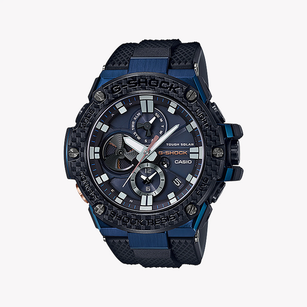 Casio G-Shock Gst-B100xb-2adr - Adventurous Spirit Series Men's Watch With Bold Blue & Black Design by i-watch