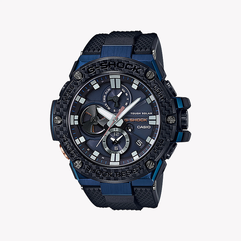 Casio G-Shock Gst-B100xb-2adr - Adventurous Spirit Series Men's Watch With Bold Blue & Black Design by i-watch