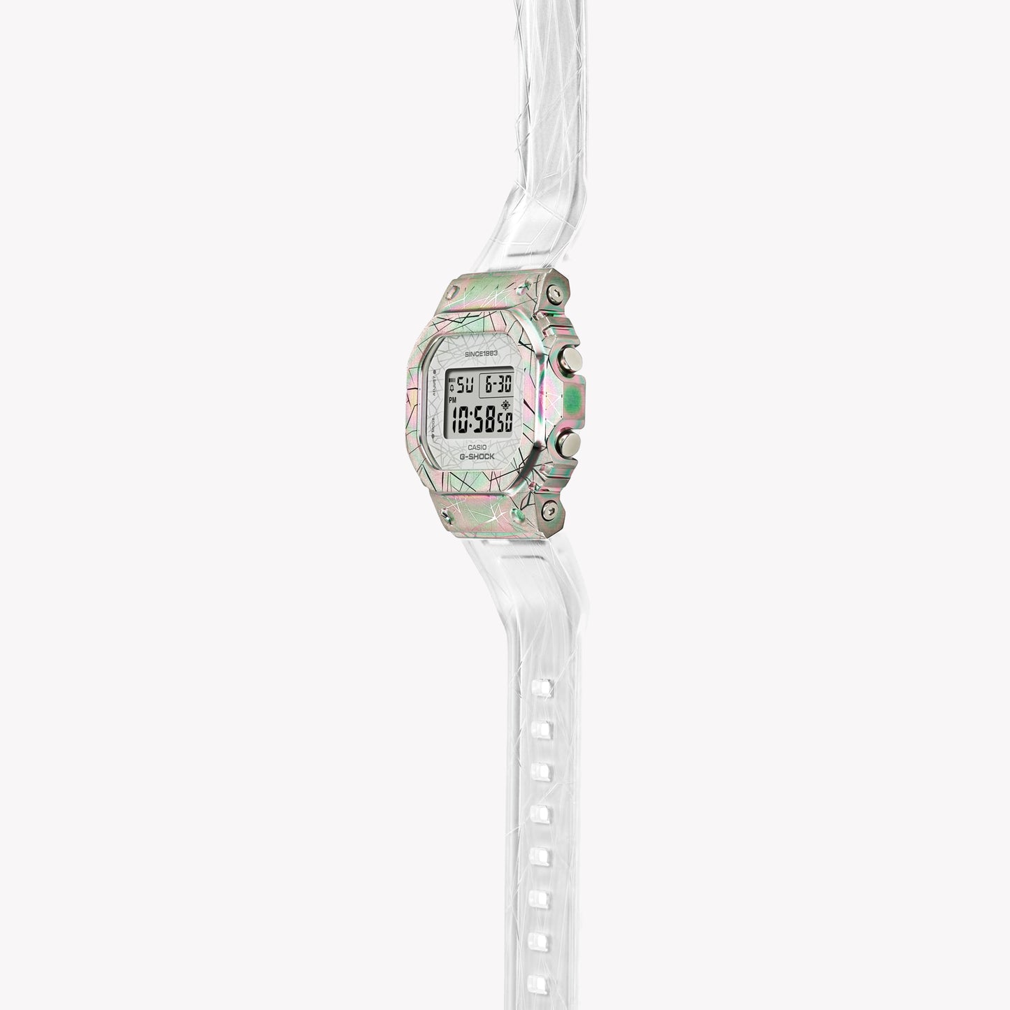 CASIO G-SHOCK GM-S5640GEM-7 G-SHOCK THE ORIGIN METAL COVERED SMALL - 40th Anniversary ADVENTURE GEM SERIE Women's Watch