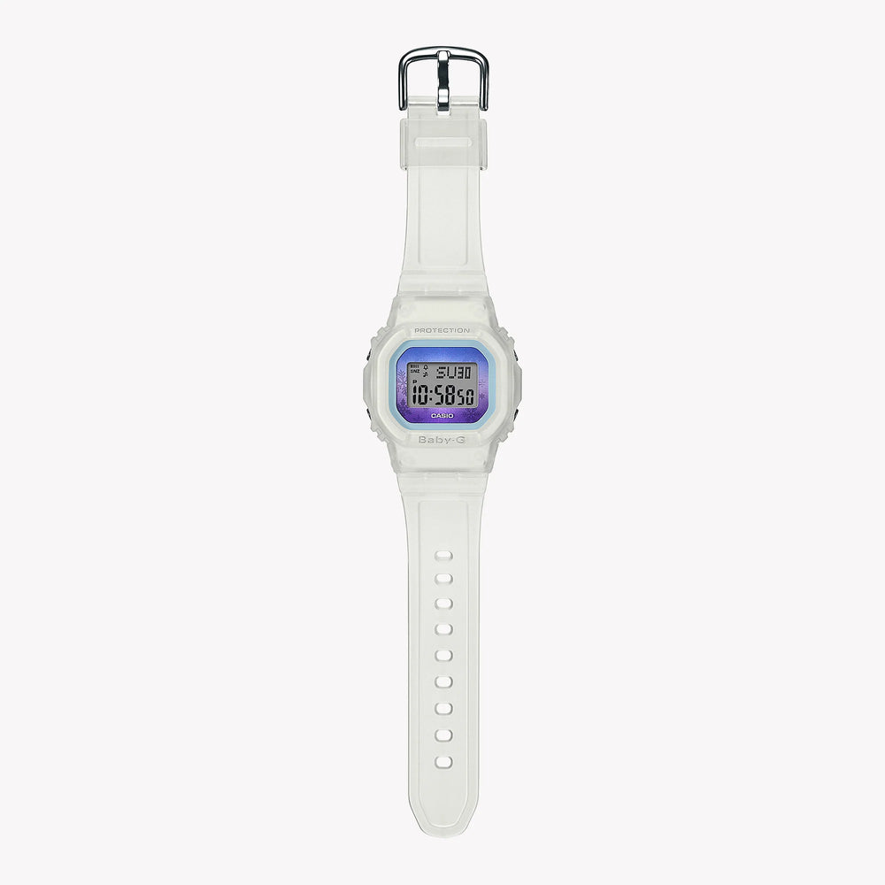 Baby-G Bgd-560wl-7dr - Chic & Adventurous White Resin Women's Watch by i-watch
