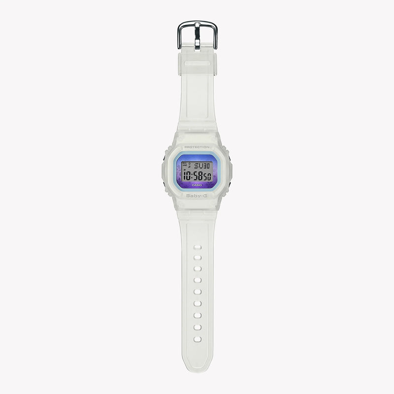 Baby-G Bgd-560wl-7dr - Chic & Adventurous White Resin Women's Watch by i-watch