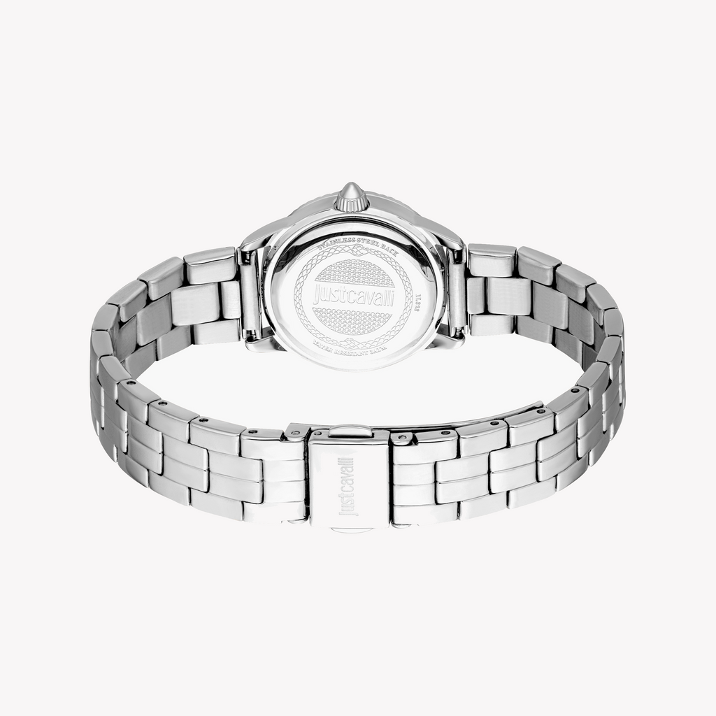 JUST CAVALLI JC1L328M0045 - VIBRANT SILVER & LIGHT BLUE WOMEN'S FASHION WATCH-i-Watch-6