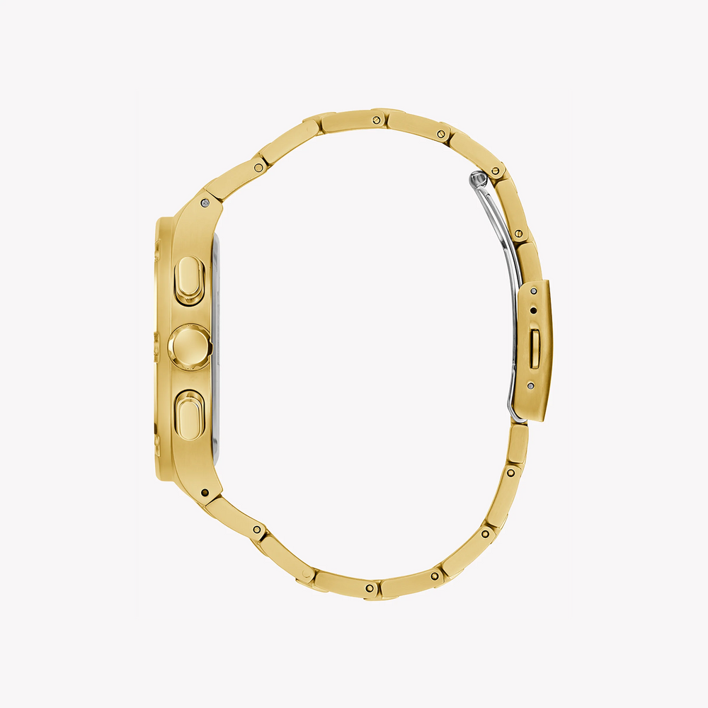 Guess Men's Gold Watch, Black Dial | Gw0572g2 by i-watch