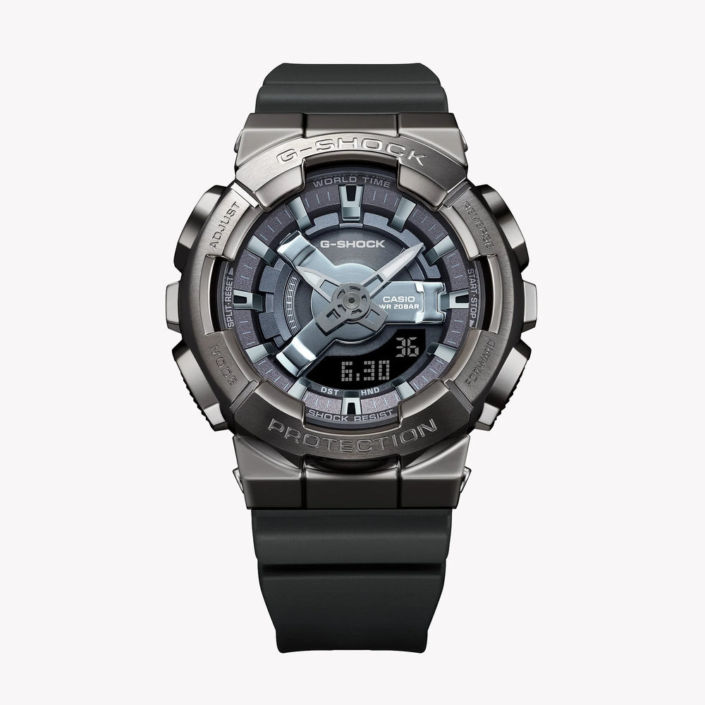Casio G-Shock Men's Black Resin & Stainless Steel | Gm-S110b-8aer by i-watch