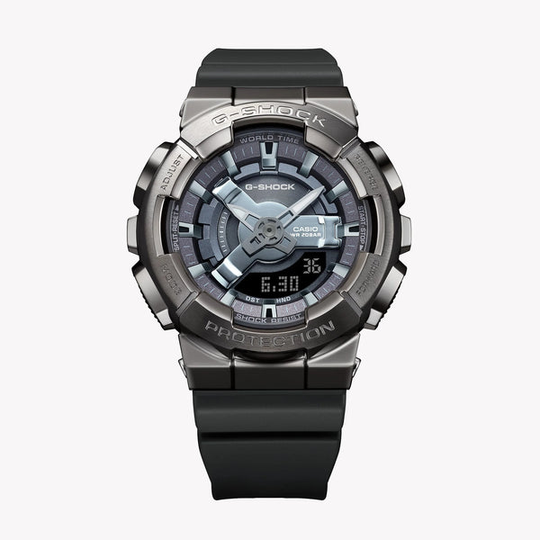 Casio G-Shock Men's Black Resin & Stainless Steel | Gm-S110b-8aer by i-watch
