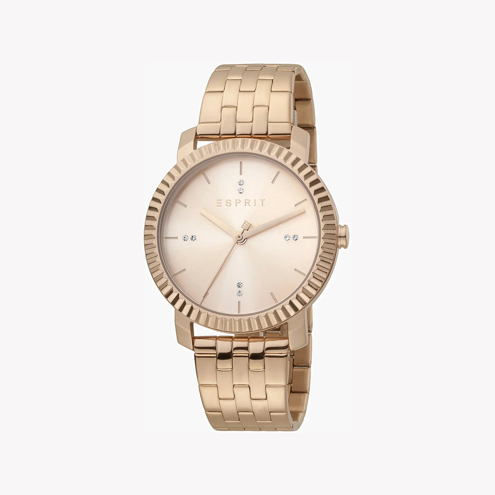 Esprit Women's Rose Gold Watch, Stainless Steel | Es1l158m0035 by i-watch