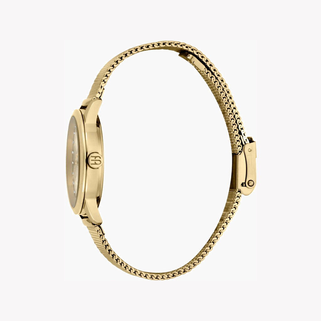 ESPRIT Women's Watch with Gold Stainless Steel Case and Gold Stainless Steel Band-i-Watch-2