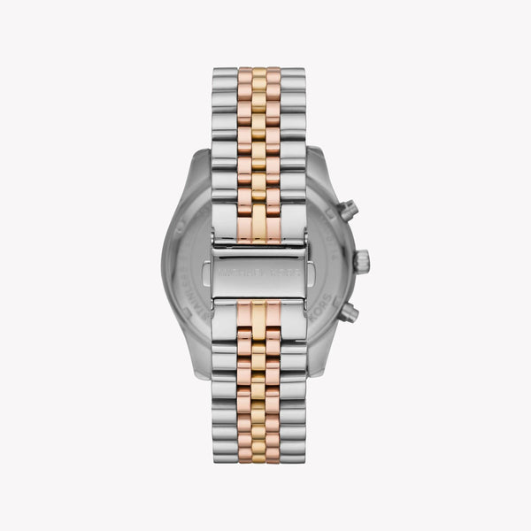 Michael Kors Men's Silver/Gold Watch, Black Dial | Mk8714 by i-watch