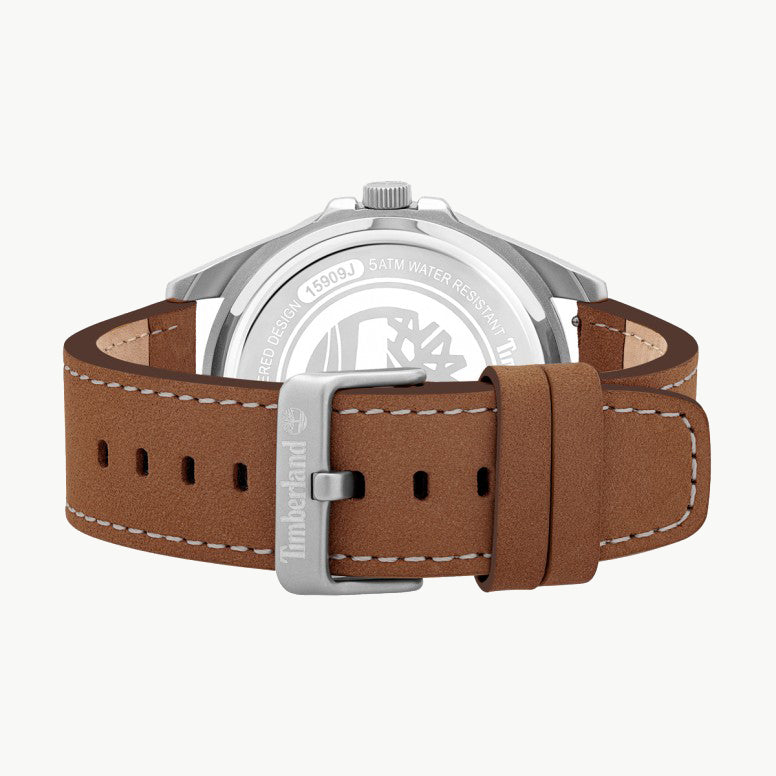 TIMBERLAND TBL15909JYS03AS RUGGED ELEGANCE - MEN'S ADVENTURE-READY WATCH WITH BLUE DIAL & LEATHER STRAP-i-Watch-2