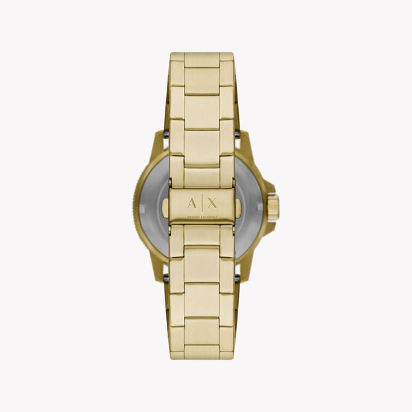 Armani Exchange Men's Gold Stainless Steel Watch | Ax1854