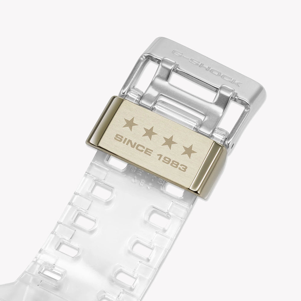 Casio Unisex White Resin Watch, Digital Display | Ga-114rx-7a by i-watch