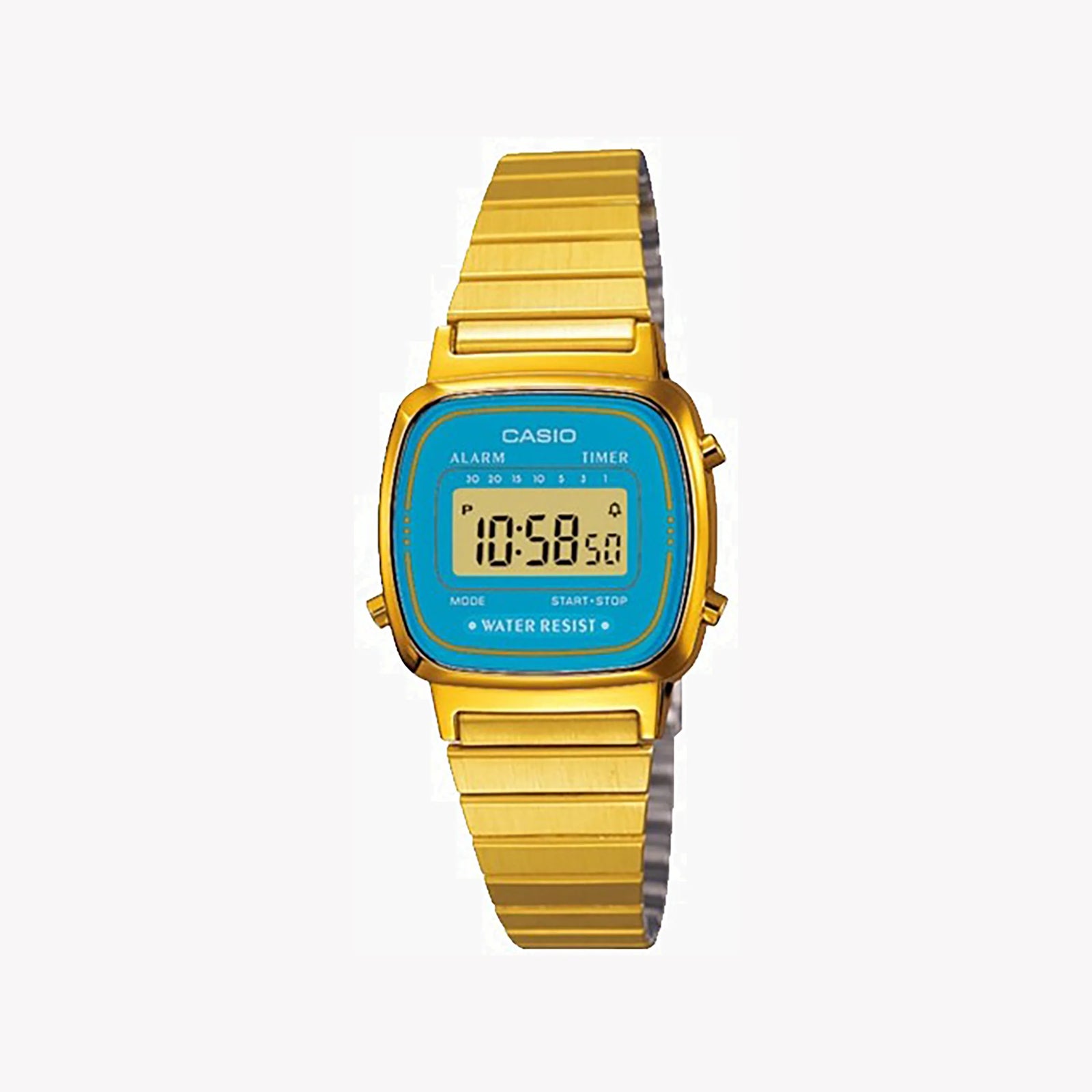 Casio La670wga-2df Timeless Elegance - Gold-Tone Stainless Steel Women's Watch With Sporty Charm And Versatile Functionality by i-watch