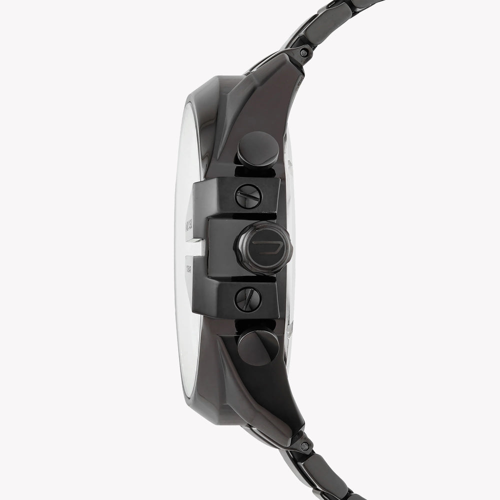 Diesel Men's Black Stainless Steel Watch, Black Dial | Dz4318 by i-watch