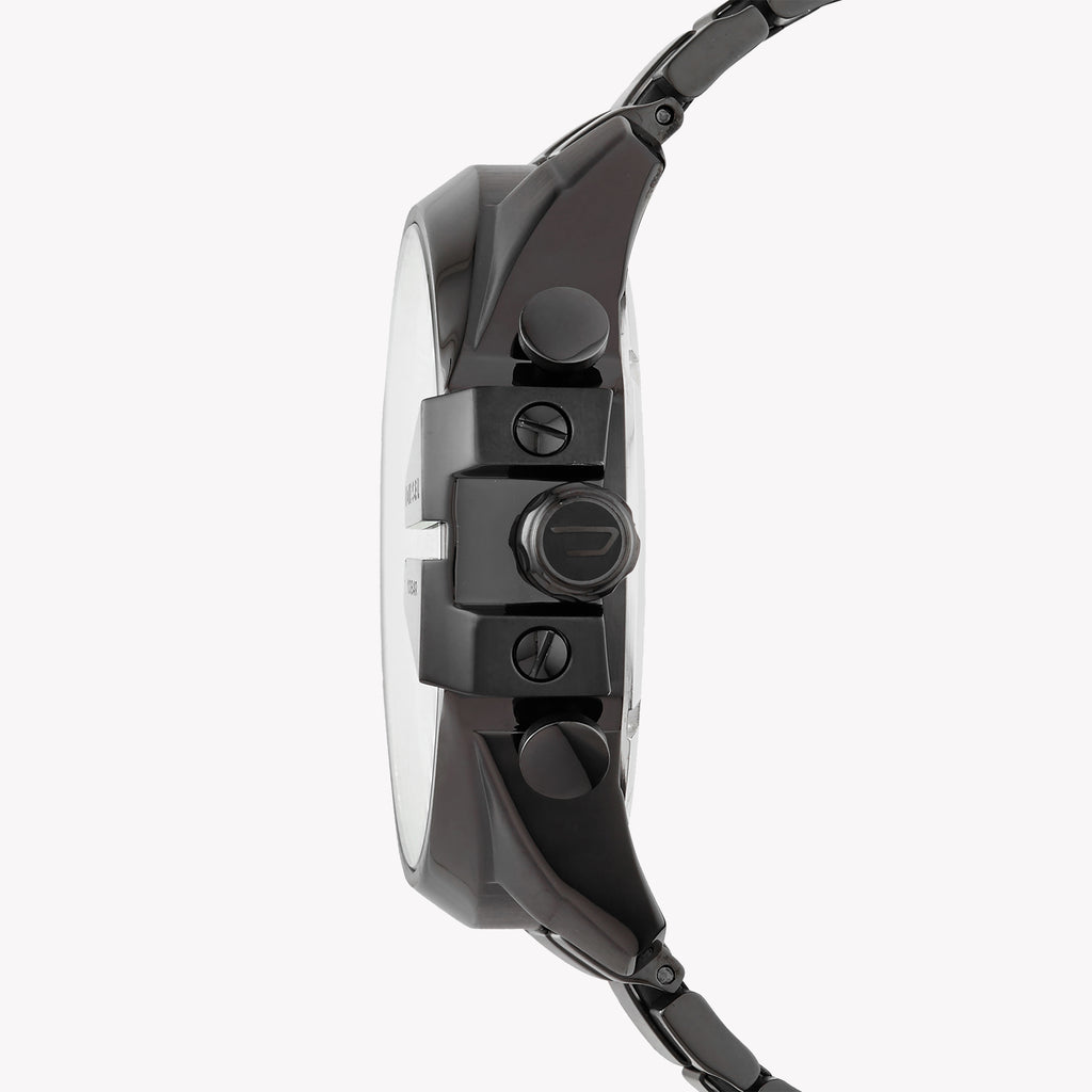 DIESEL DZ4318 BOLD COMMANDER - RUGGED BLACK STAINLESS STEEL MEN'S WATCH-i-Watch-2