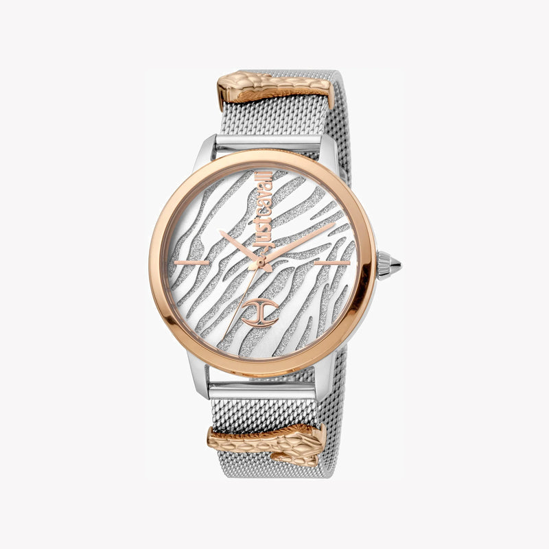 Just Cavalli Women's Silver Watch, Elegant Design | Jc1l127m0095 by i-watch