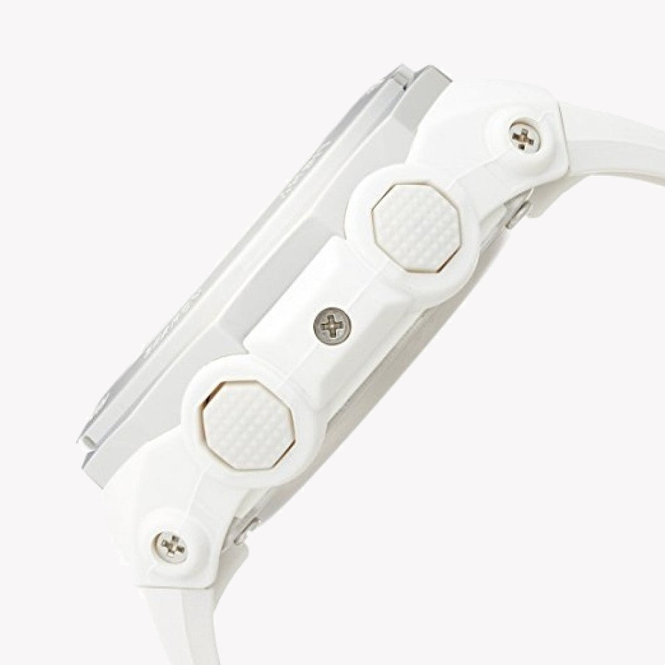 CASIO BABY-G BGA-225-7ADR - ELEGANT ADVENTURE WOMEN'S WATCH with White Resin Band & Silver Case-i-Watch-4