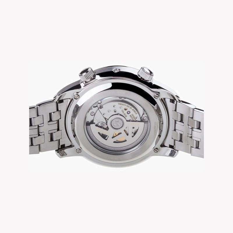 Citizen Nb2010-58e Kinetic Elegance - Men's Automatic Watch With Striking Silver & Black Design by i-watch