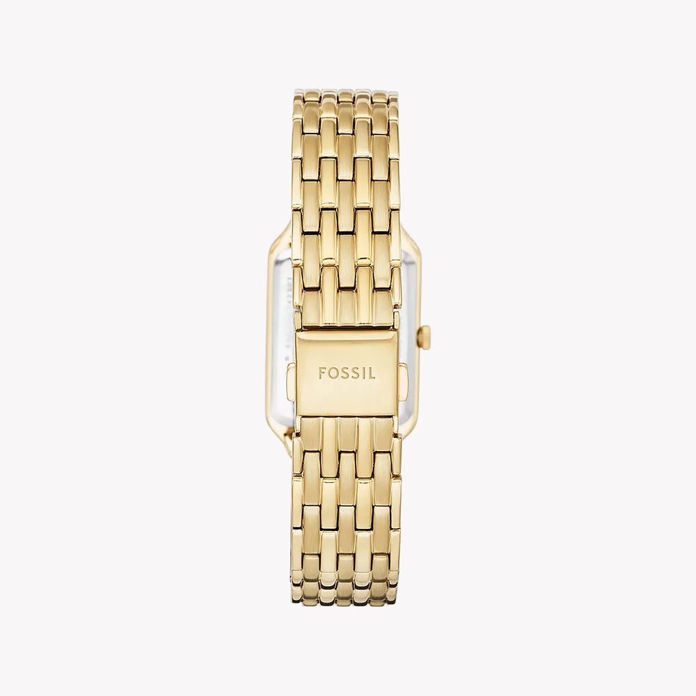 Fossil Women's Gold Stainless Steel Watch, Silver Dial | Es5220 by i-watch