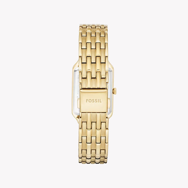 Fossil Women's Gold Stainless Steel Watch, Silver Dial | Es5220 by i-watch